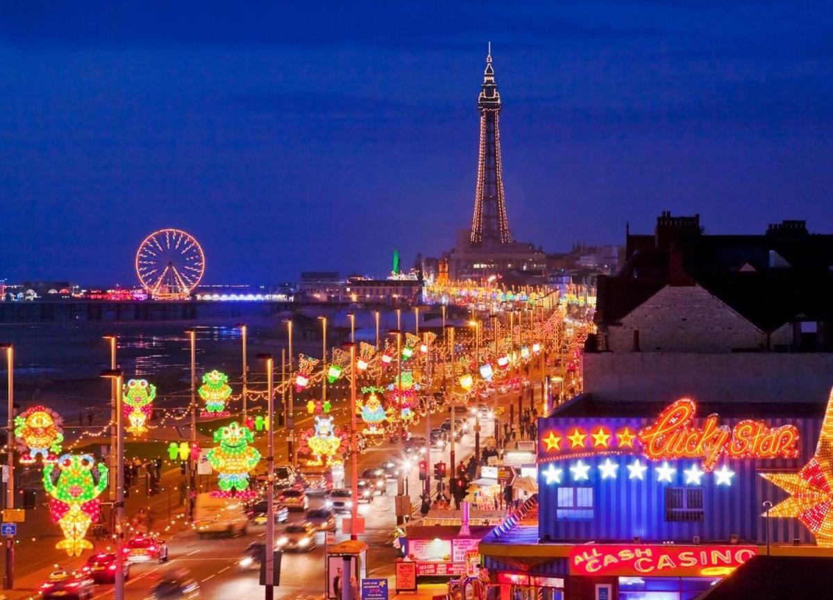 Blackpool Sleepover Apartment 1 Free Parking Sleeps 6 Exteriör bild